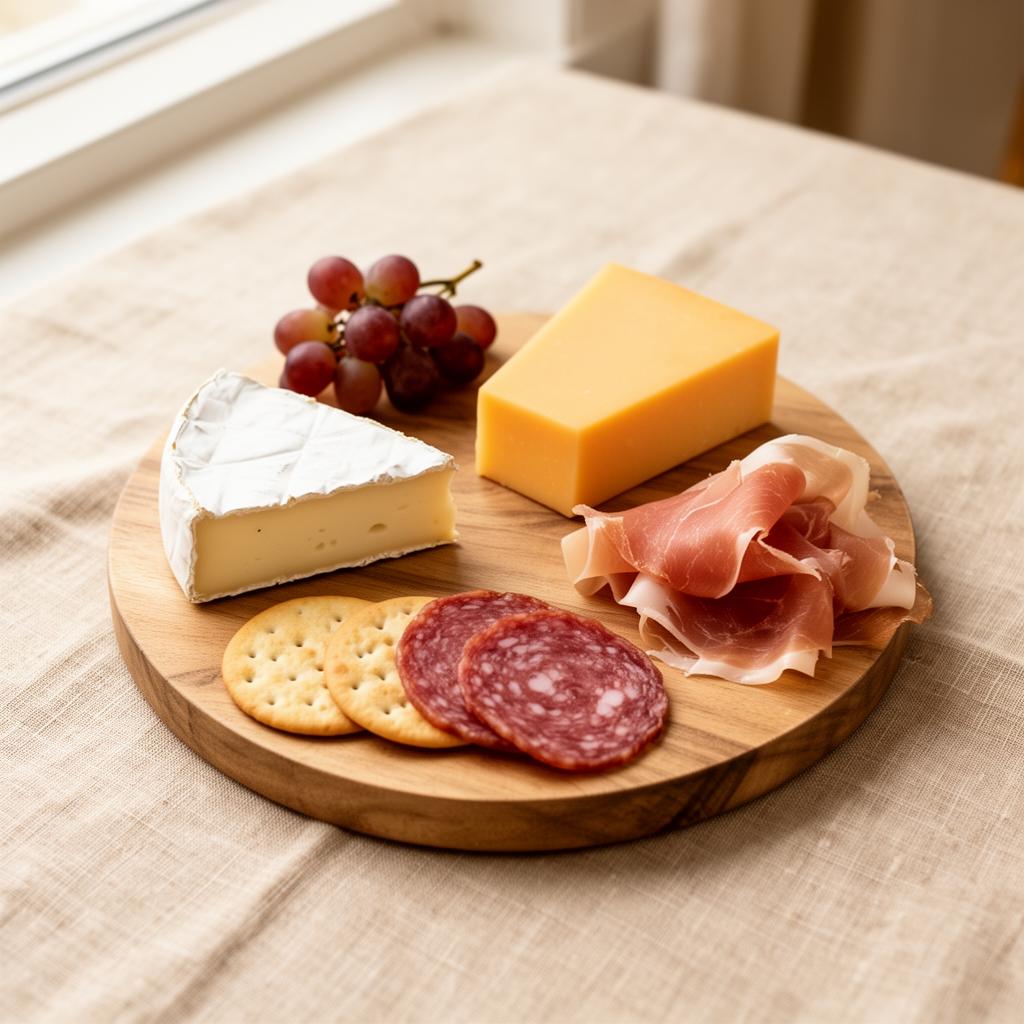 Classic charcuterie board