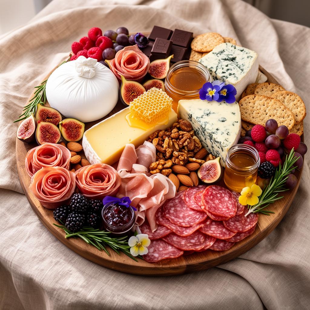 Luxury charcuterie board
